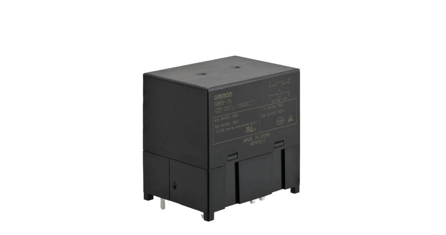 Rutronik introduces 600 VDC, 50 A power relay from Omron